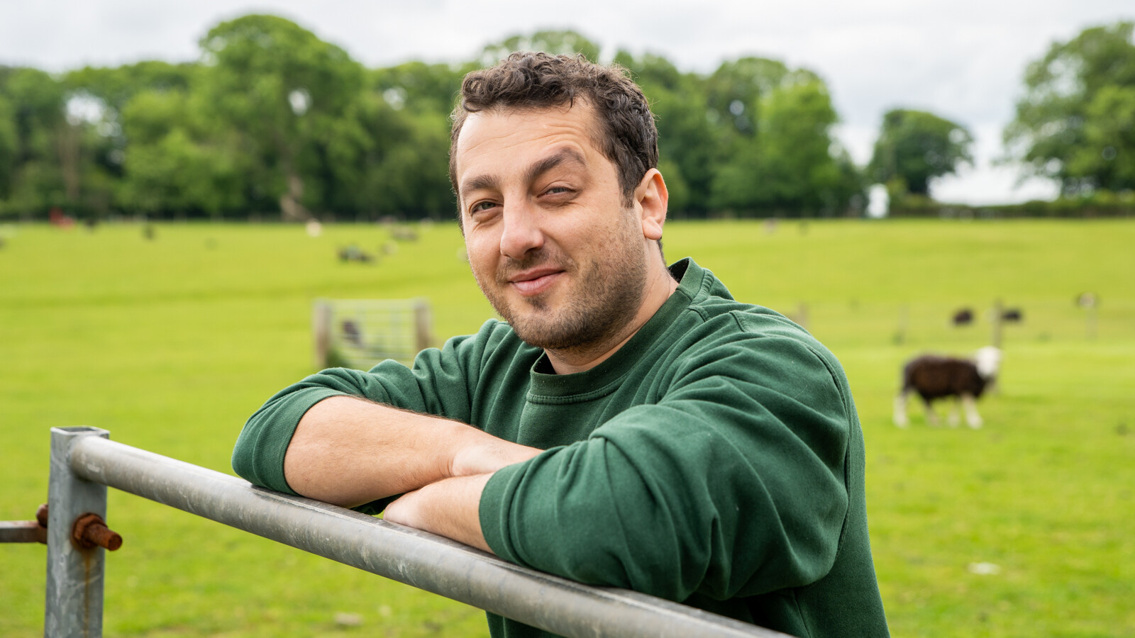 Natural light professional portrait in natural setting